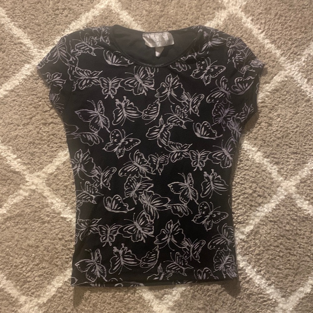 butterfly baby tee